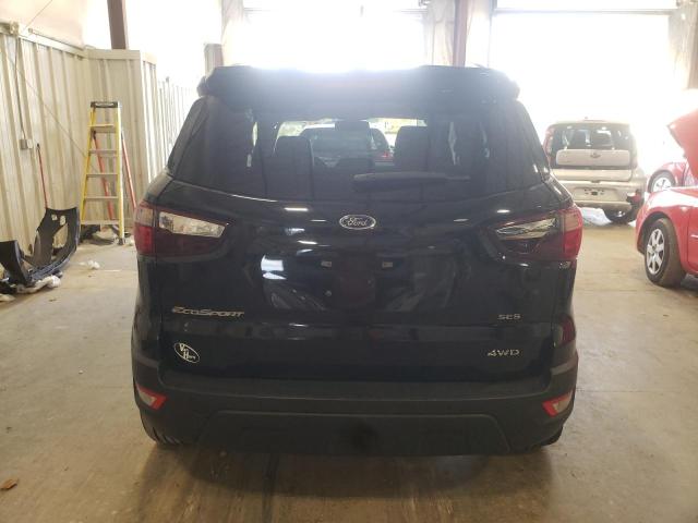 MAJ6S3JL2LC330536 - 2020 FORD ECOSPORT SES BLACK photo 6