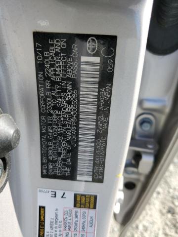 JTDKARFP8H3055286 - 2017 TOYOTA PRIUS PRIM 银色 照片 13