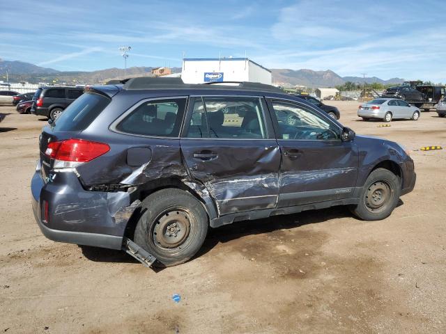 4S4BRCAC6E1248985 - 2014 SUBARU OUTBACK 2.5I GRAY photo 3