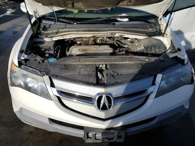 2HNYD28398H533841 - 2008 ACURA MDX TECHNOLOGY WHITE photo 12