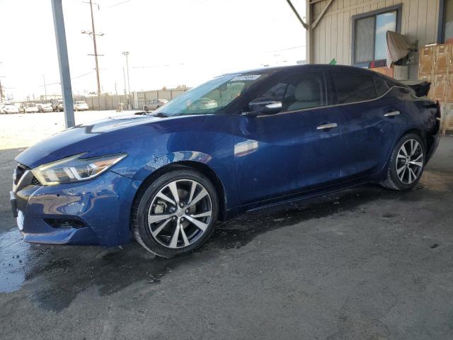 1N4AA6APXJC372130 - 2018 NISSAN MAXIMA 3.5S BLUE photo 1