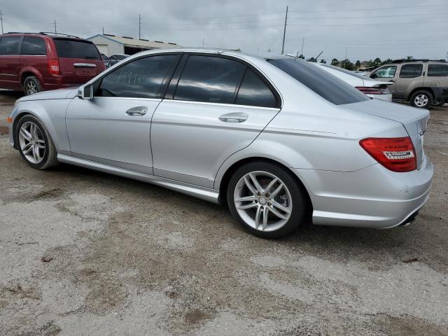 WDDGF4HB6CR204527 - 2012 MERCEDES-BENZ C 250 GRAY photo 2