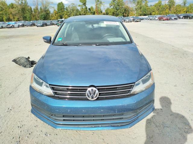 3VWD07AJ7FM400156 - 2015 VOLKSWAGEN JETTA SE BLUE photo 5