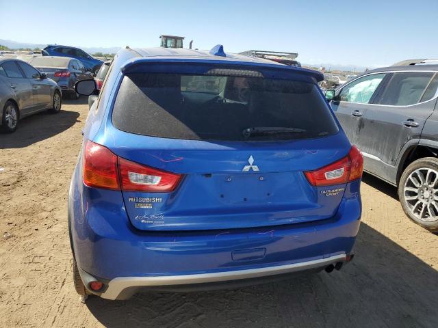 JA4AR3AU4HZ034263 - 2017 MITSUBISHI OUTLANDER ES BLUE photo 6