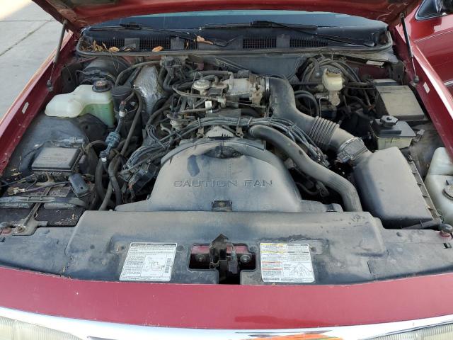 2FALP73W6VX118084 - 1997 FORD CROWN VICT RED photo 11