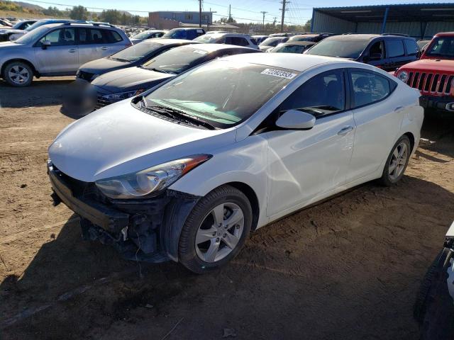 5NPDH4AE1CH127181 - 2012 HYUNDAI ELANTRA GLS WHITE photo 1