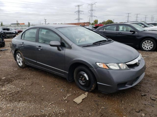 19XFA1F66BE043700 - 2011 HONDA CIVIC LX-S Մոխրագույն լուսանկար 4