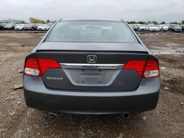 19XFA1F66BE043700 - 2011 HONDA CIVIC LX-S Մոխրագույն լուսանկար 6