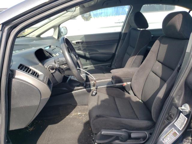 19XFA1F66BE043700 - 2011 HONDA CIVIC LX-S Մոխրագույն լուսանկար 7