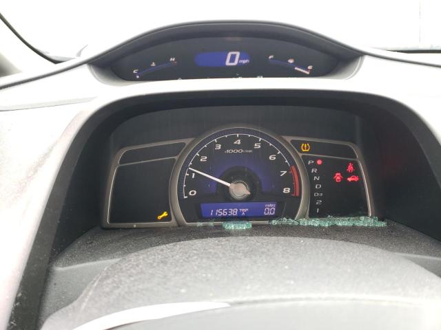 19XFA1F66BE043700 - 2011 HONDA CIVIC LX-S Մոխրագույն լուսանկար 9