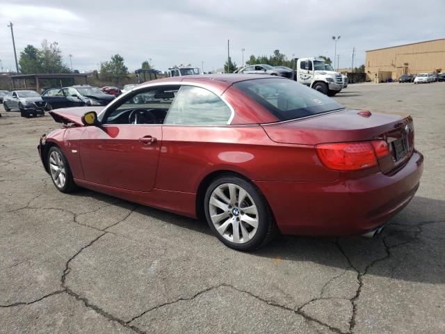 WBADW3C5XBE538085 - 2011 BMW 328 I BURGUNDY photo 2