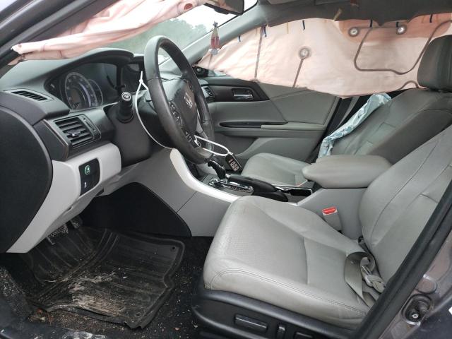 1HGCR2F83FA140009 - 2015 HONDA ACCORD EXL SILVER photo 7