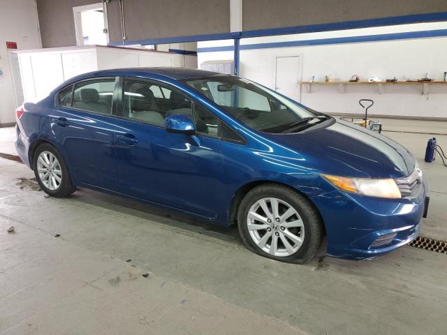 2HGFB2F8XCH570845 - 2012 HONDA CIVIC EX BLUE photo 4