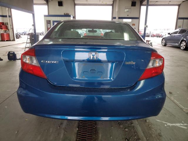 2HGFB2F8XCH570845 - 2012 HONDA CIVIC EX BLUE photo 6