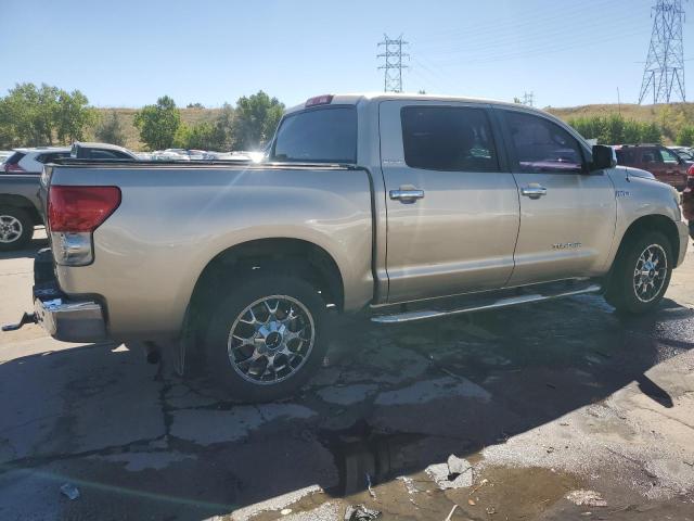 5TFDV581X7X029293 - 2007 TOYOTA TUNDRA CREWMAX LIMITED TAN photo 3