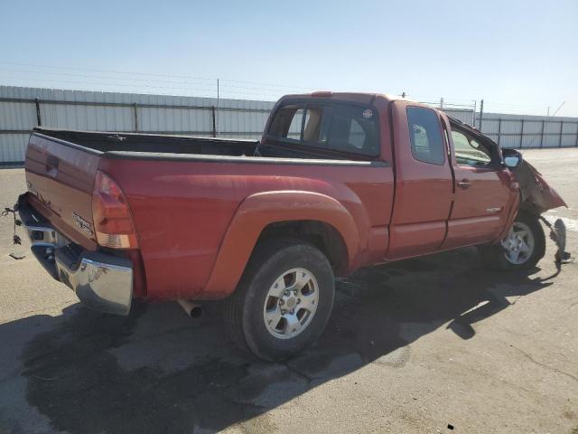 5TETU62N75Z097024 - 2005 TOYOTA TACOMA PRERUNNER ACCESS CAB RED photo 3