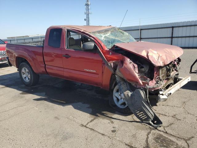 5TETU62N75Z097024 - 2005 TOYOTA TACOMA PRERUNNER ACCESS CAB RED photo 4