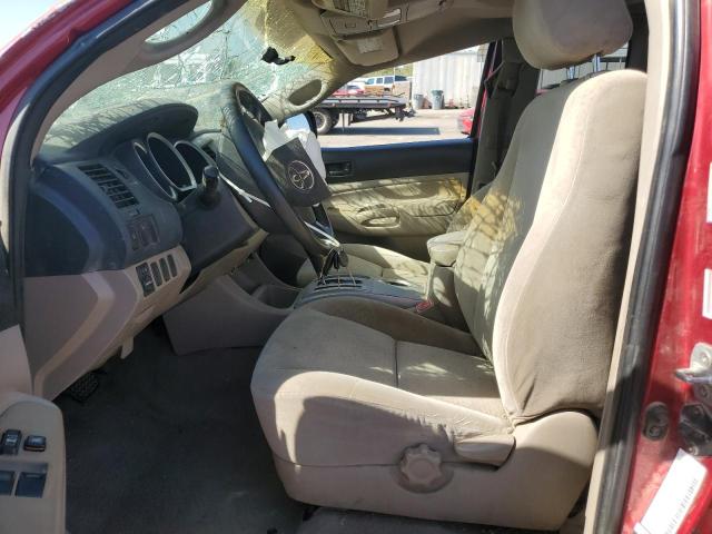 5TETU62N75Z097024 - 2005 TOYOTA TACOMA PRERUNNER ACCESS CAB RED photo 7