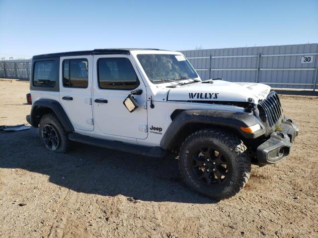 1C4HJXDN5MW740029 - 2021 JEEP WRANGLER U SPORT Weiß Foto 4