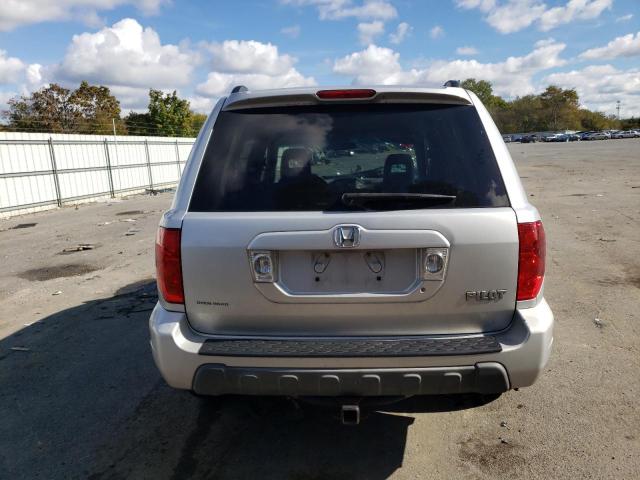 5FNYF18475B000200 - 2005 HONDA PILOT EX SILVER photo 6