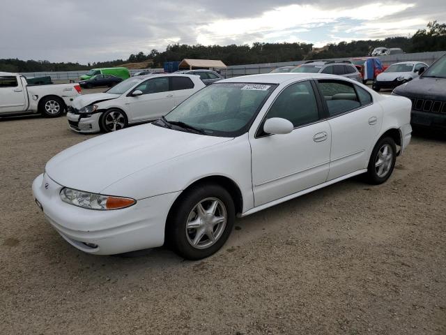 1G3NL52T91C192472 - 2001 OLDSMOBILE ALERO GL WHITE photo 1