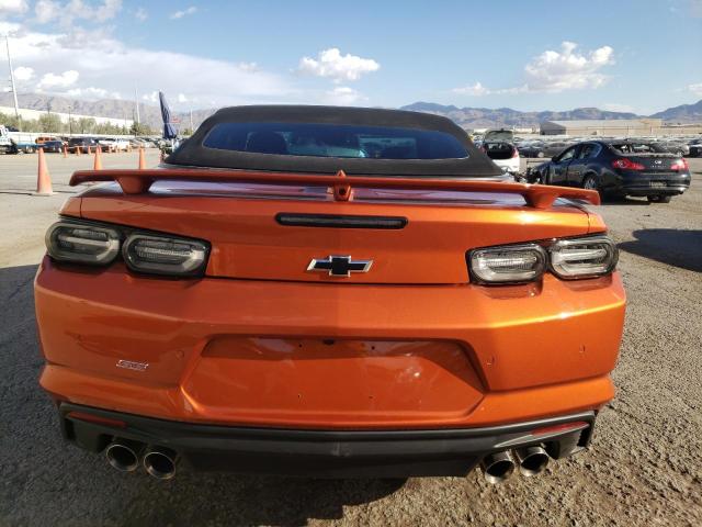 1G1FH3D78N0102223 - 2022 CHEVROLET CAMARO SS ORANGE photo 6