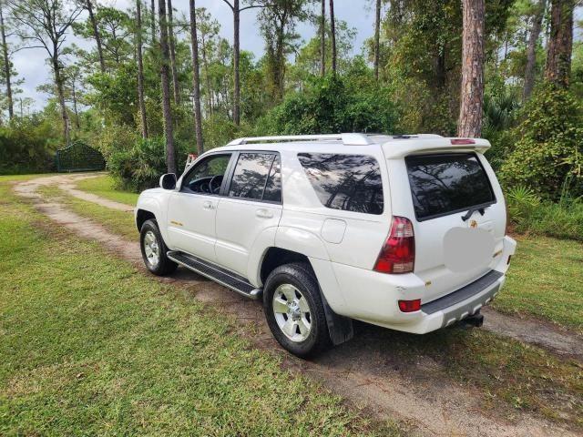 JTEBT17R540037525 - 2004 TOYOTA 4RUNNER LIMITED WHITE photo 3