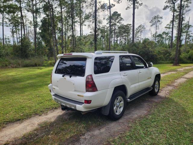 JTEBT17R540037525 - 2004 TOYOTA 4RUNNER LIMITED WHITE photo 4