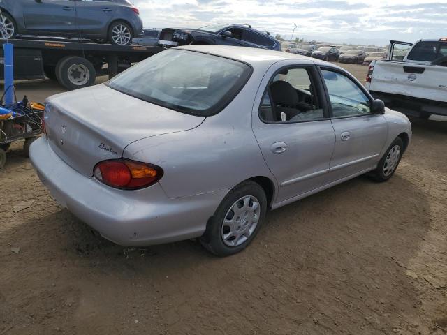 KMHJF25F8XU852123 - 1999 HYUNDAI ELANTRA BASE SILVER photo 3