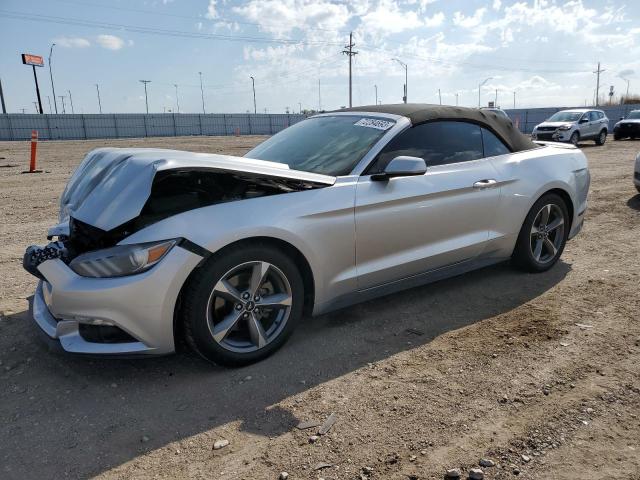 1FATP8EM7F5392575 - 2015 FORD MUSTANG SILVER photo 1