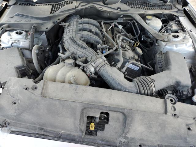 1FATP8EM7F5392575 - 2015 FORD MUSTANG SILVER photo 11