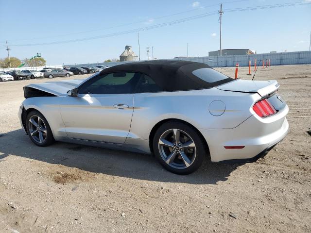 1FATP8EM7F5392575 - 2015 FORD MUSTANG SILVER photo 2