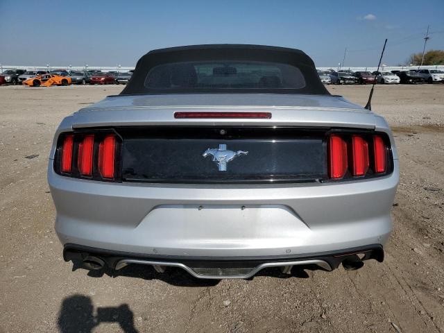1FATP8EM7F5392575 - 2015 FORD MUSTANG SILVER photo 6