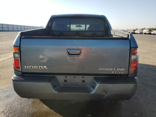 2HJYK16496H554814 - 2006 HONDA RIDGELINE RTS GRAY photo 6