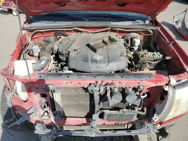 5TEJU62N67Z455093 - 2007 TOYOTA TACOMA DOUBLE CAB PRERUNNER RED photo 11