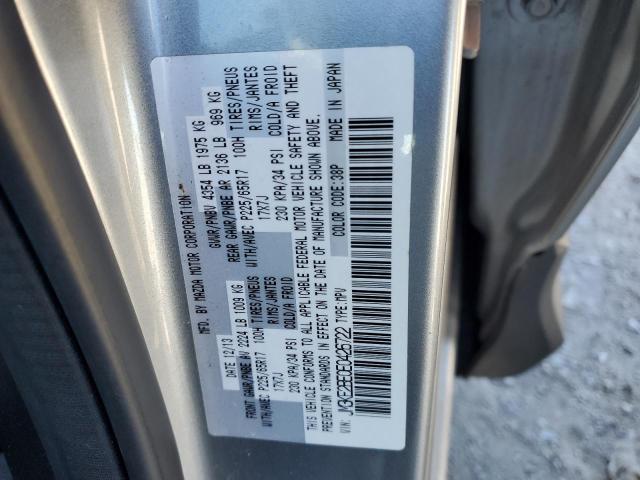 JM3KE2BE0E0426722 - 2014 MAZDA CX-5 SPORT GRAY photo 13