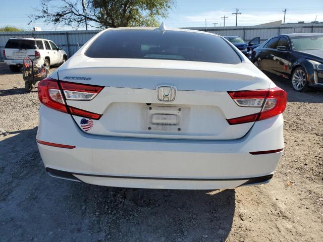 1HGCV1F15KA026337 - 2019 HONDA ACCORD LX WHITE photo 6