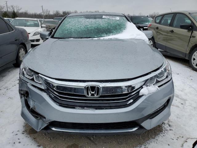 1HGCR2F87HA130781 - 2017 HONDA ACCORD EXL SILVER photo 5