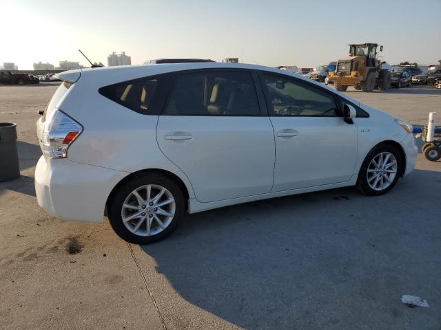 JTDZN3EU5C3106808 - 2012 TOYOTA PRIUS V WHITE photo 3