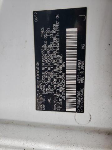 JTLZE4FEXCJ020259 - 2012 TOYOTA SCION XB Weiß Foto 12