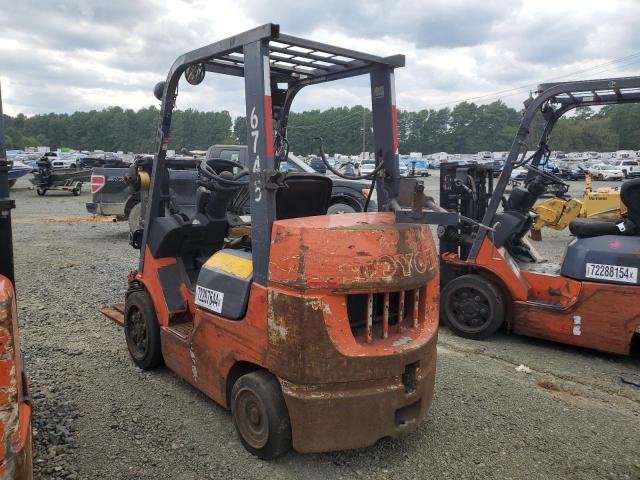 7FGCU2594177 - 2005 TOYOTA FORKLIFT ORANGE photo 3