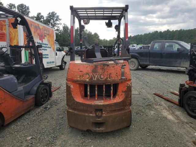 7FGCU2594177 - 2005 TOYOTA FORKLIFT ORANGE photo 6