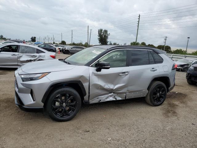 JTME6RFV3PD537363 - 2023 TOYOTA RAV4 XSE SILVER photo 1