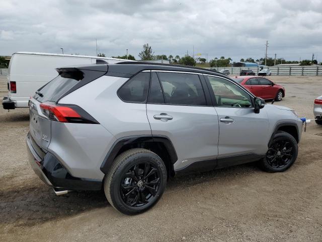 JTME6RFV3PD537363 - 2023 TOYOTA RAV4 XSE SILVER photo 3