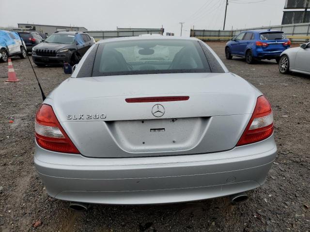 WDBWK54F36F097117 - 2006 MERCEDES-BENZ SLK 280 SILVER photo 6