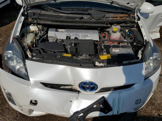 JTDKN3DUXA0176385 - 2010 TOYOTA PRIUS WHITE photo 11