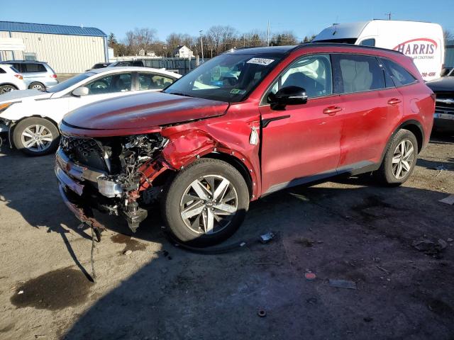 5XYRL4LC1NG139213 - 2022 KIA SORENTO S RED photo 1