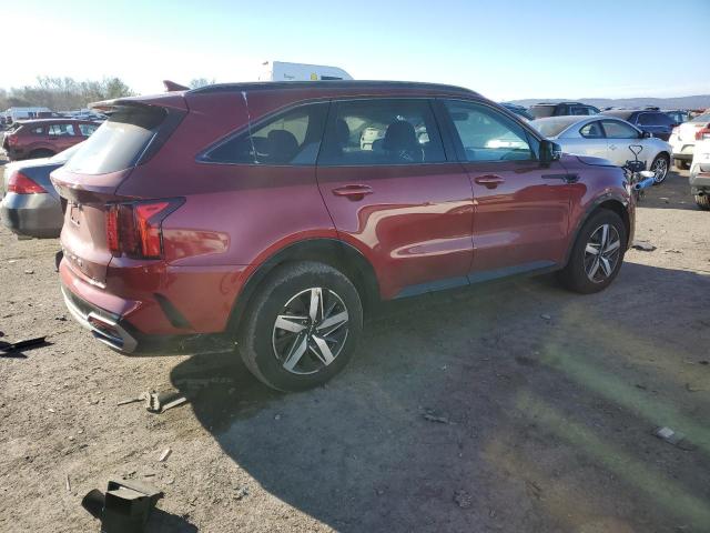 5XYRL4LC1NG139213 - 2022 KIA SORENTO S RED photo 3