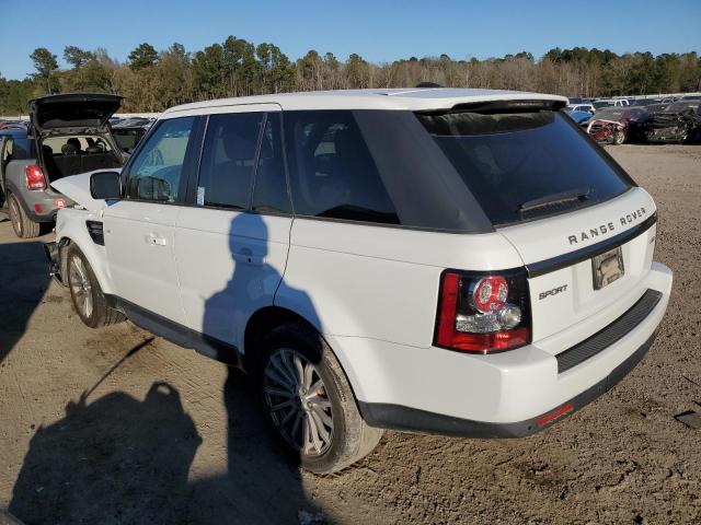 SALSF2D47DA790065 - 2013 LAND ROVER RANGE ROVE HSE WHITE photo 2