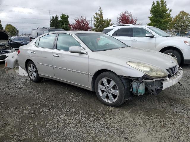 JTHBA30G855067166 - 2005 LEXUS ES 330 SILVER photo 4